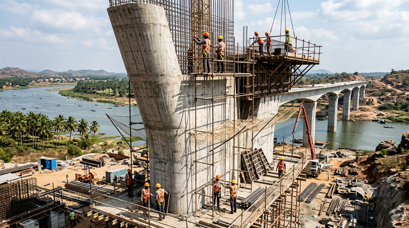 Concrete Bridge Structure